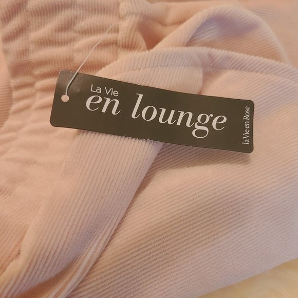 La Vie En Rose Velour Lounge Pants - Picture 5 of 5